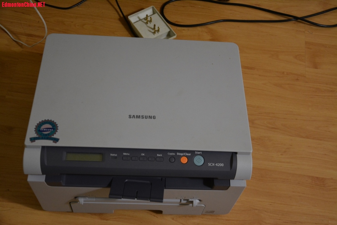 back laser printer $30